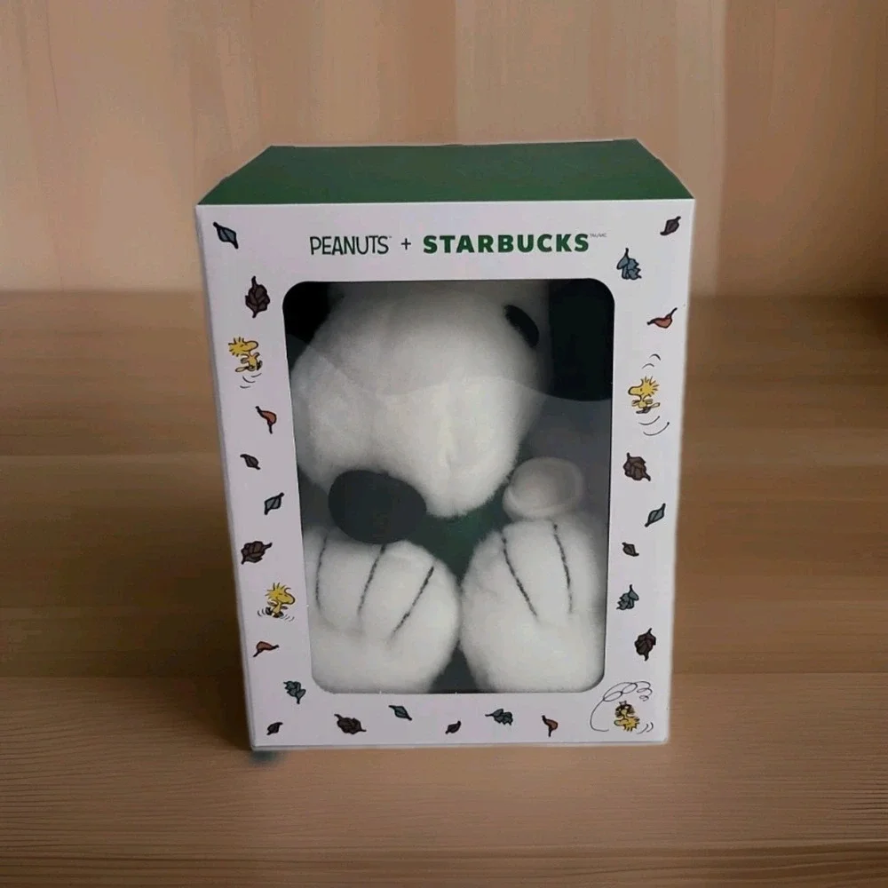 Starbucks Peanuts Snoopy Barista Limited Edition Plush w/ Green Apron 2026